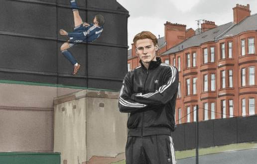 벽화로 완성된 축구 경기 명장면, 옥외광고가 완성한 스콧 맥토미니의 결정적 순간