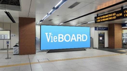 Vie BOARD, a Joint Venture by DOCOMO and DatViet Group, Launches DOOH Operations in Ho Chi Minh City