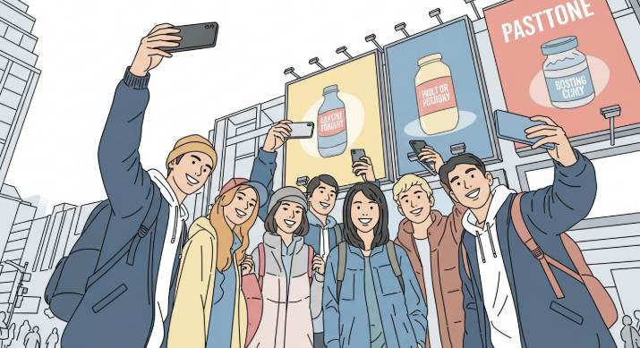 스스로 찍고 공유하는 옥외광고…셀카 문화가 이끄는 옥외광고의 새로운 경쟁력