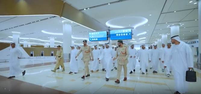 두바이 왕세자, 세계 최대 국제공항 두바이공항 찾아 스마트 운영 점검