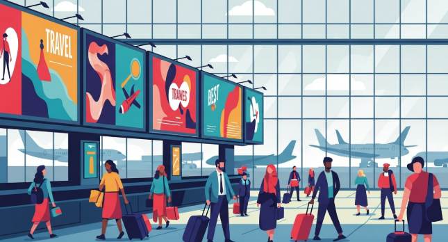 공항 미디어, 왜 가장 강력한 광고 플랫폼으로 떠오르나?