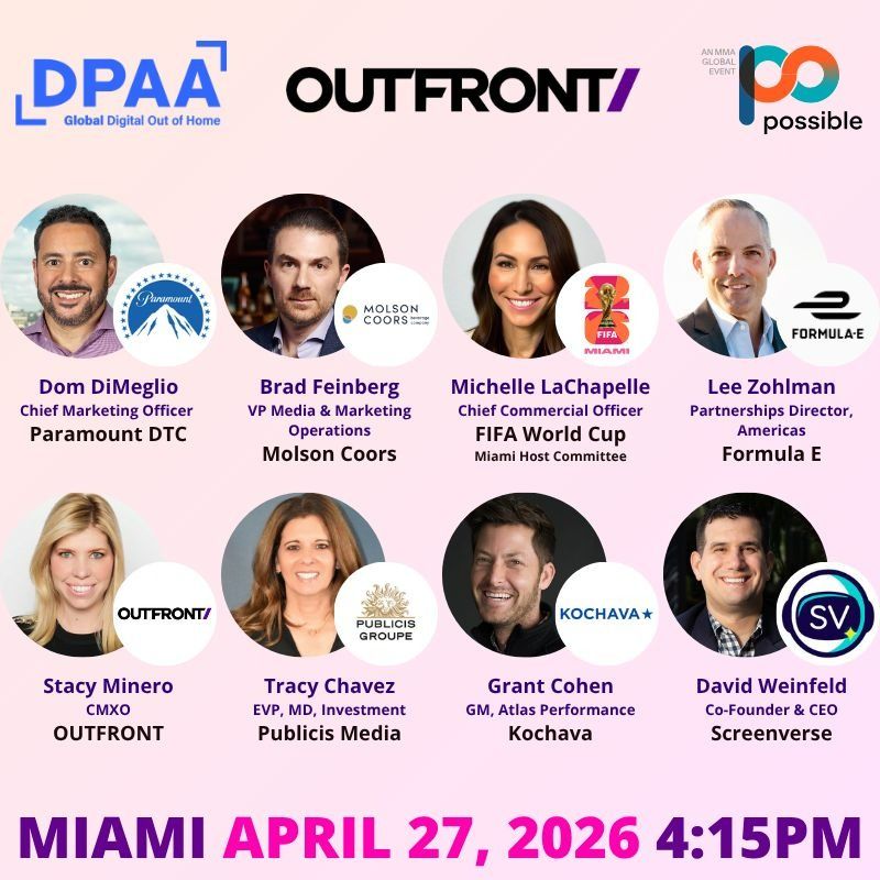 DOOH, 옴니채널 전략 중심으로 부상…마이애미 POSSIBLE서 글로벌 논의