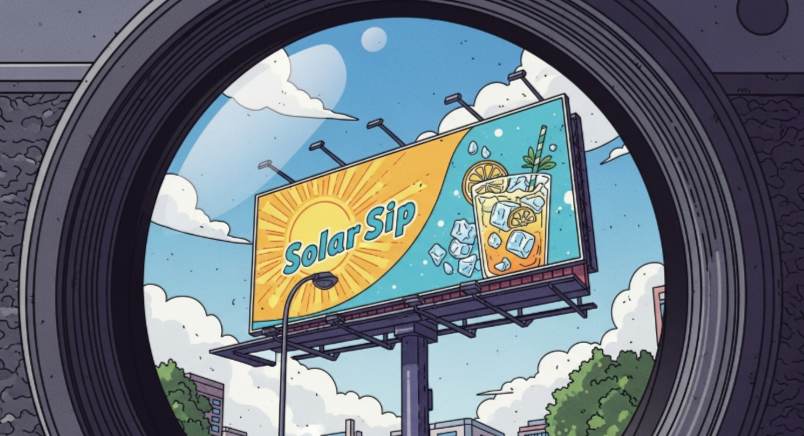 옥외광고의 마지막 승부수는 사진이다… POP 한 장이 매체 가치를 결정한다.