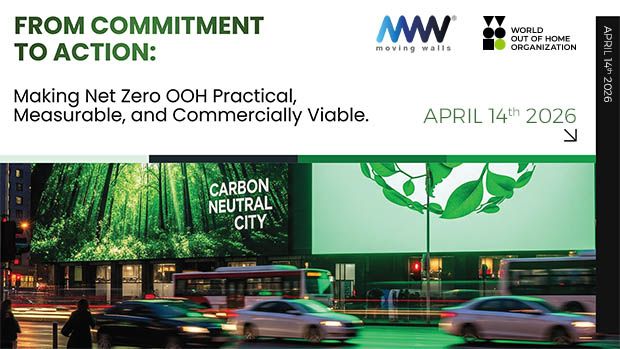 세계옥외광고협회·무빙월스, ‘넷제로 옥외광고’ 실현 전략 웨비나 개최… 측정·상업성 동시에 잡는다