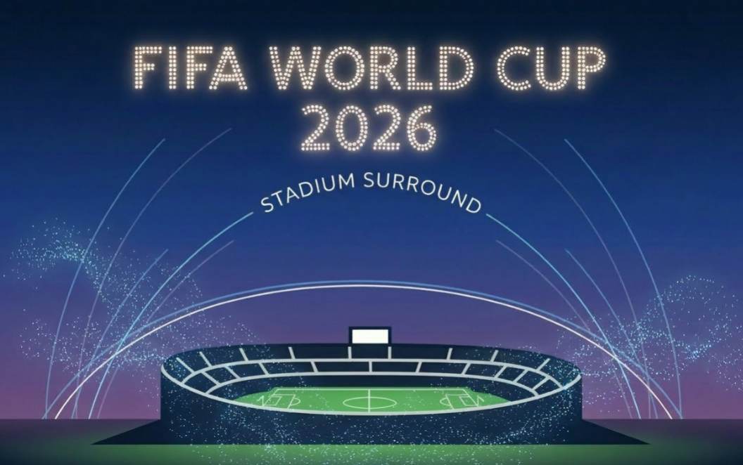 아웃프론트, 2026 FIFA 월드컵서 초대형 드론 쇼 전개… 브랜드 몰입 극대화