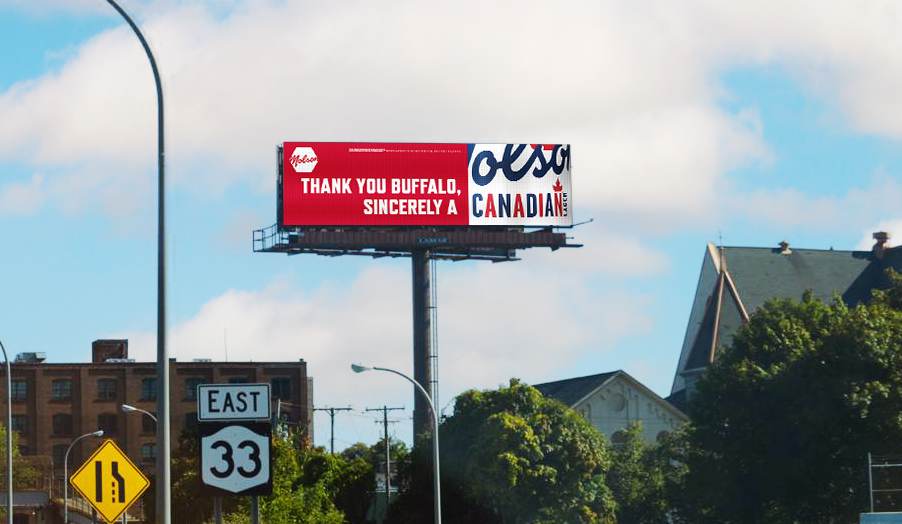 Molson Canadian Brings “Cheer Canadian” to Buffalo, Celebrating Fans Who United for the Canadian Anthem