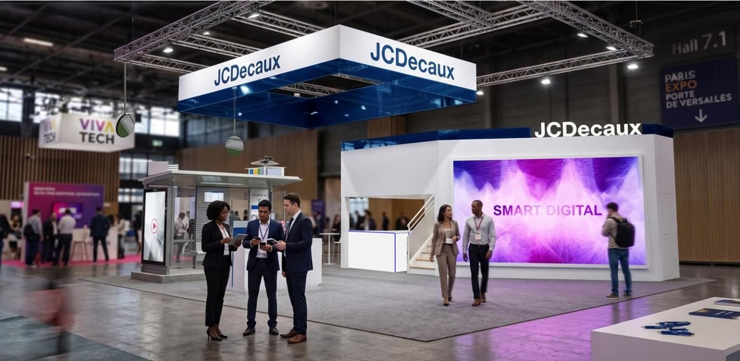 VivaTech 2026: JCDecaux unveils “Le Bus Shelter” and the groundbreaking digital experience “Unlimited DOOH”