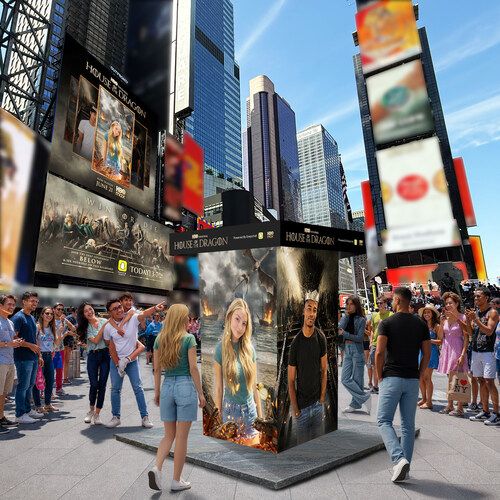 Snapchat and OUTFRONT Media Launch 'Crowd Created' Live AR Spectacle in Times Square on June 18