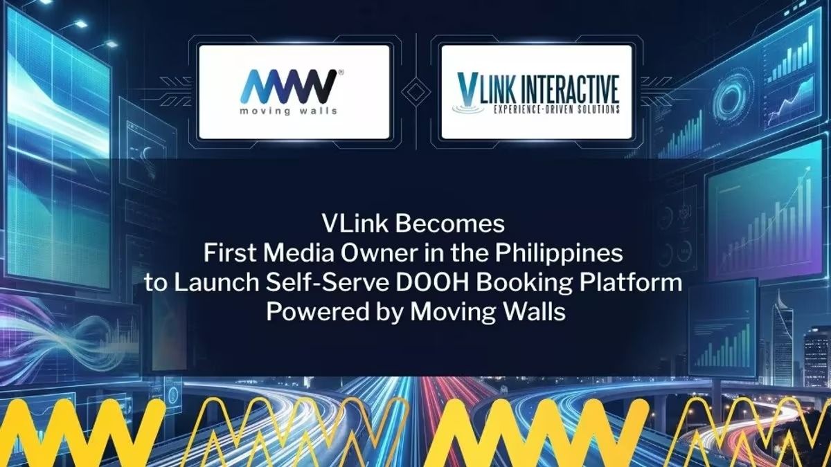 VLink Becomes First Media Owner in the Philippines to Launch Self-Serve DOOH Booking Platform Powered by Moving Walls
