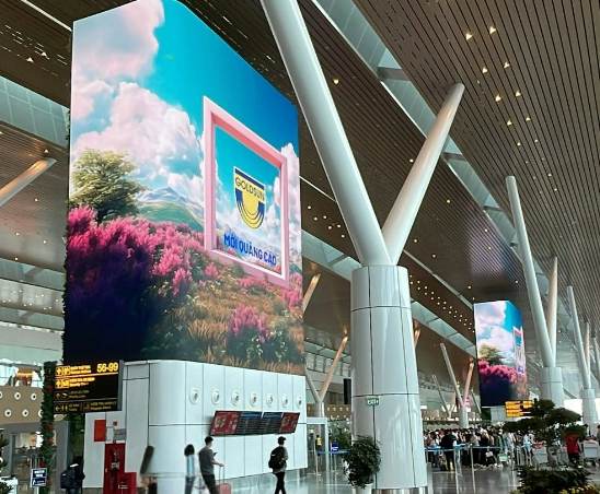 베트남 호치민 탄손누트공항 T3에 ‘트윈 미디어 타워’ 공식 론칭