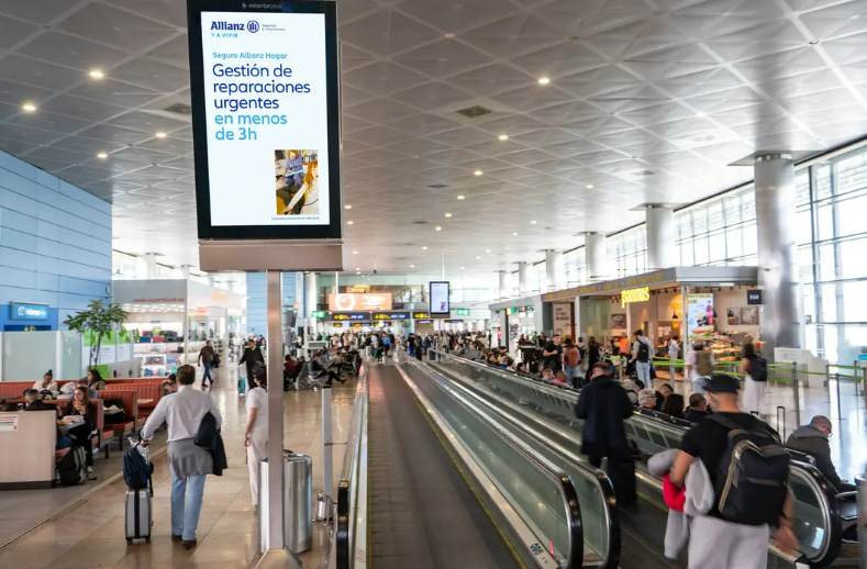 Exterior Plus Expands Programmatic DOOH at Spain’s Busiest Airports