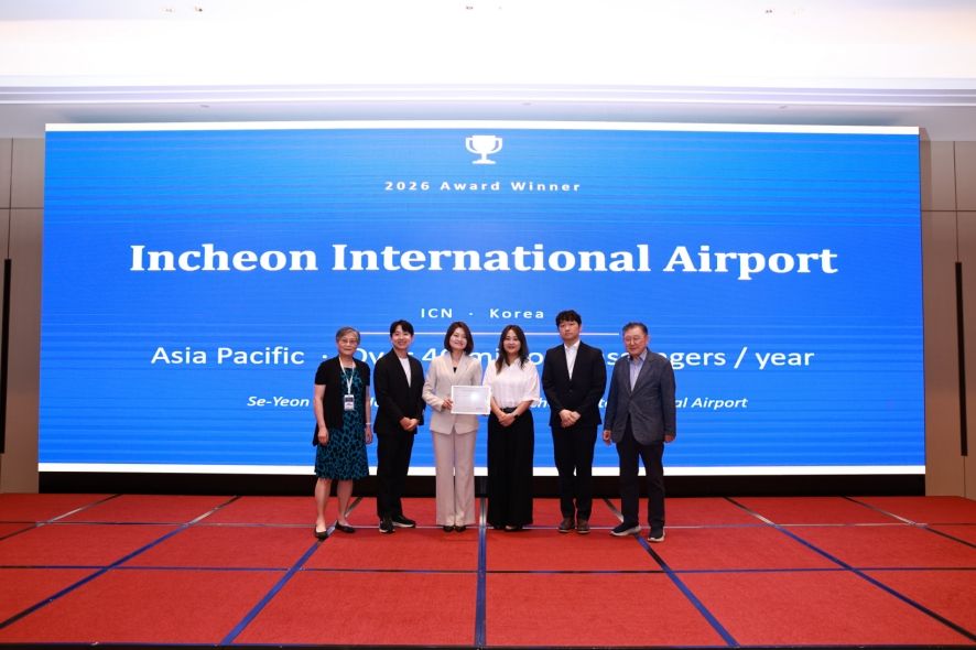 Seoul Incheon Airport Wins Top Global Award for Operational Efficiency
