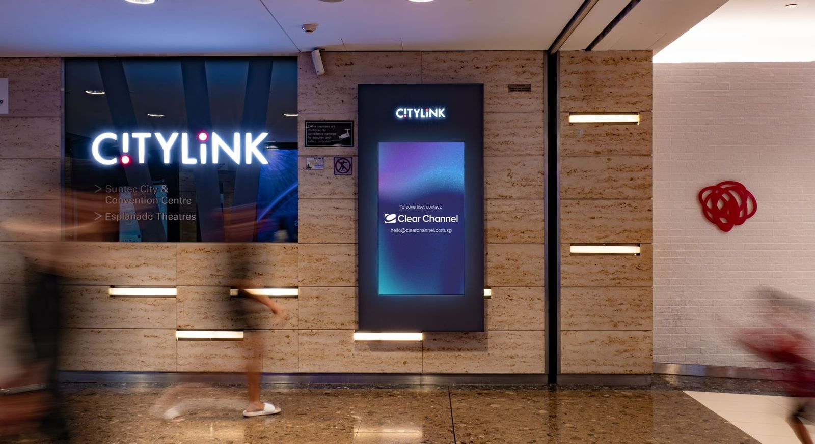 18개 디지털 스크린·월 70만 유동인구… 싱가포르 시티링크 DOOH 네트워크 구축