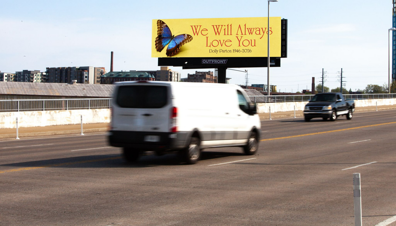 We will always love you, Dolly. 💛🦋