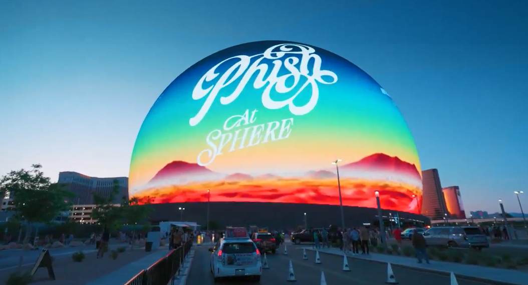 미국 LA 스피어, AI 기반 실시간 비주얼 콘텐츠로 피시(Phish) 연주 경험 극대화