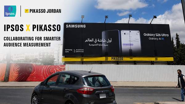 Pikasso Jordan Introduces Real-Time Audience Measurement for Static Large Formats with IPSOS Streach