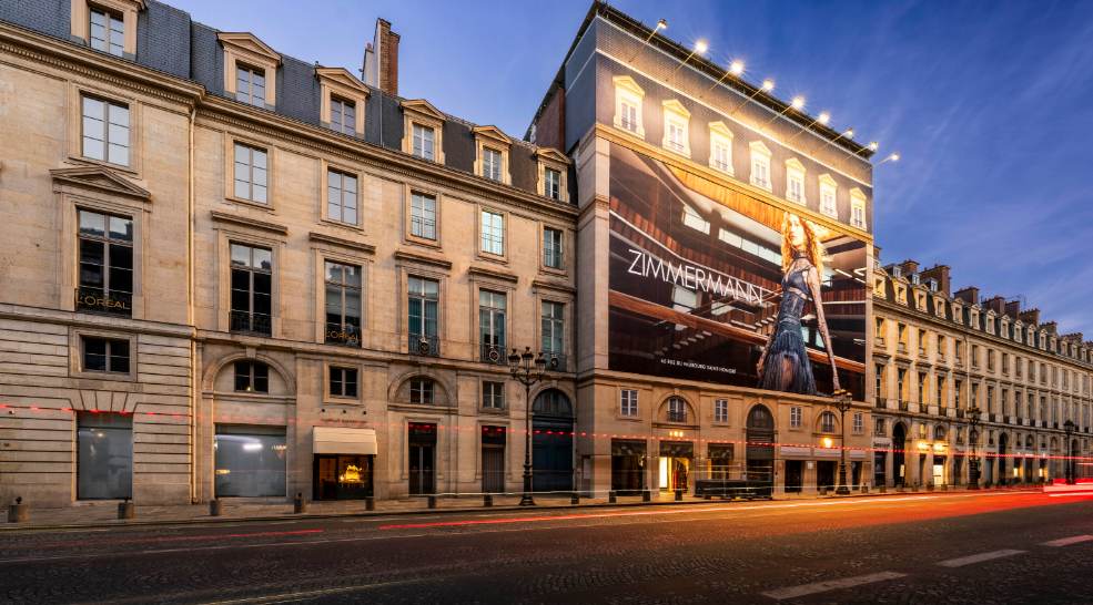 ZIMMERMANN Unveils its Fall 2026 Collection on Parisian Billboard
