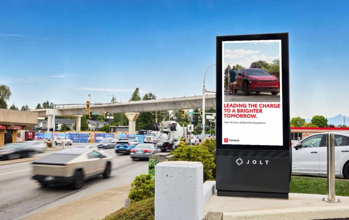 JOLT Charge Expands Canadian DOOH and EV Charging Network to Ottawa, Surrey and Hamilton