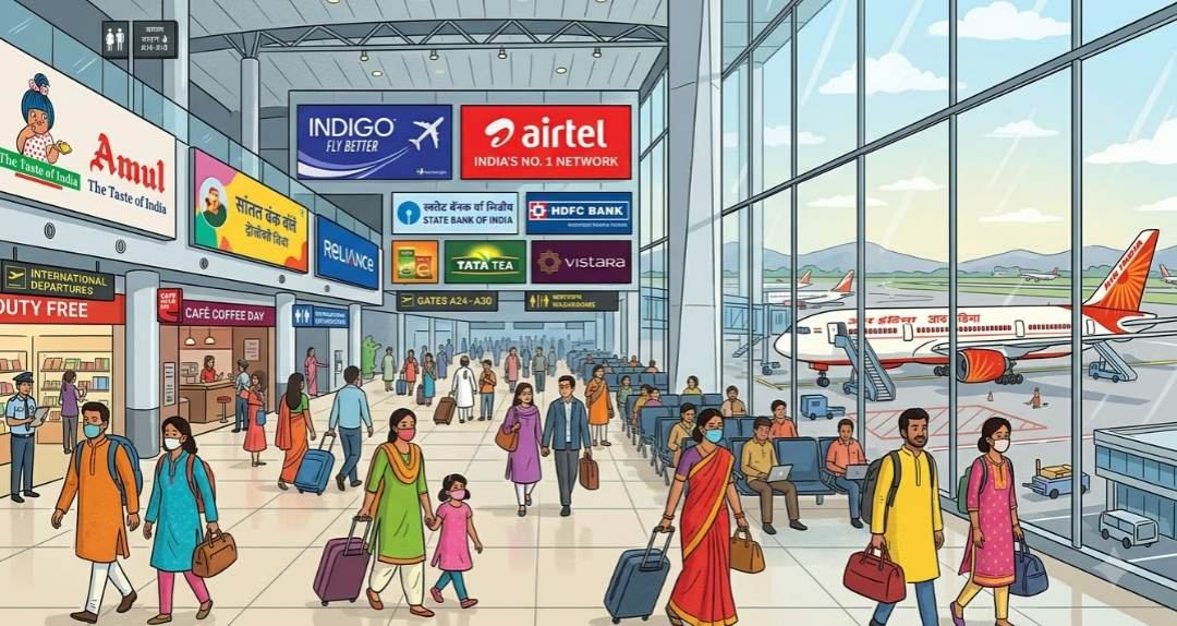 인도 공항 광고, 여객 증가에 소비 확대로 15~20% 성장 전망