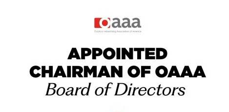 OUTFRONT CEO Nick Brien Named Chairman of OAAA Board of Directors