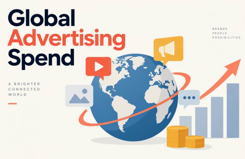 Global advertising spend surges 11.9% to $1.34trn this year despite consumer caution