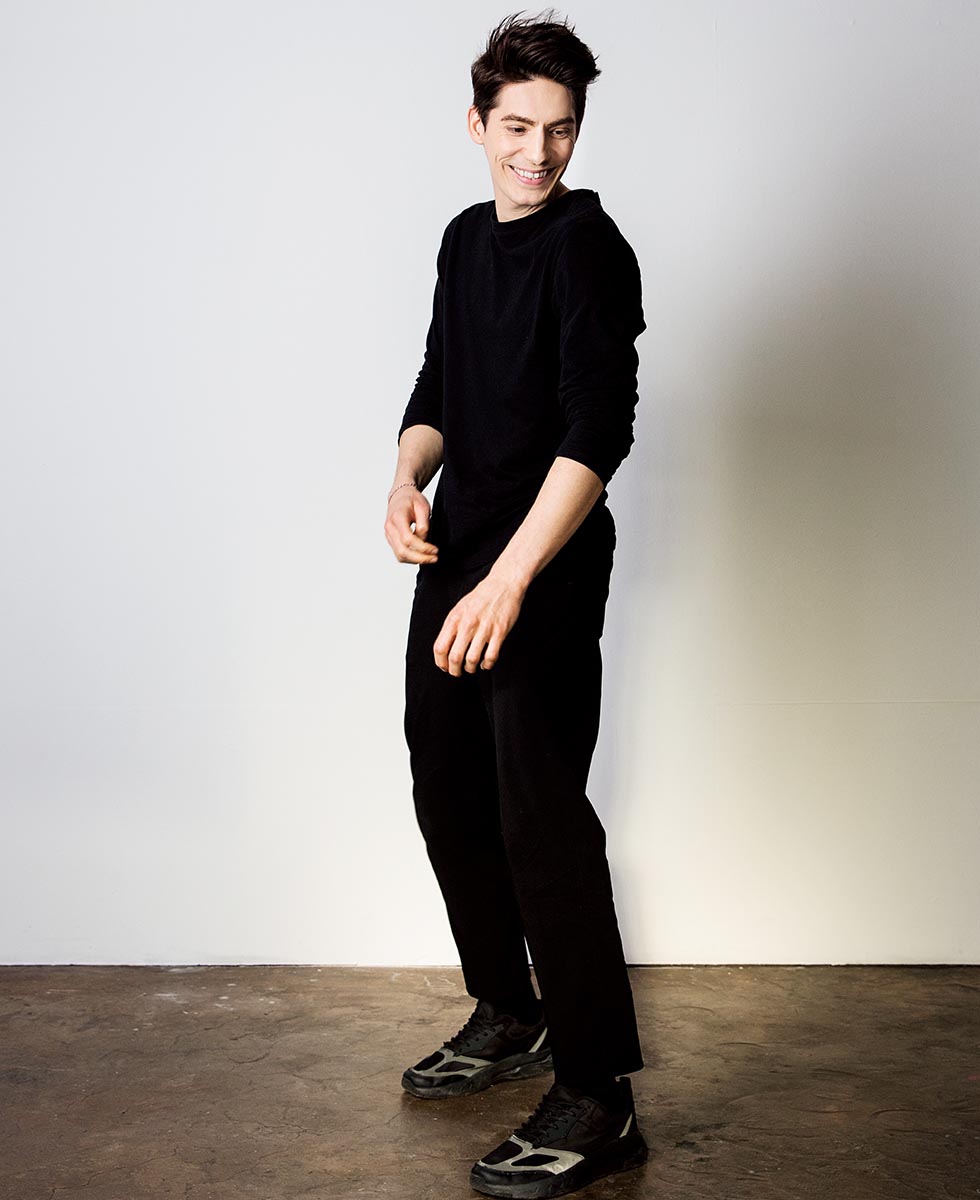 Photo from the interview with Fabien.