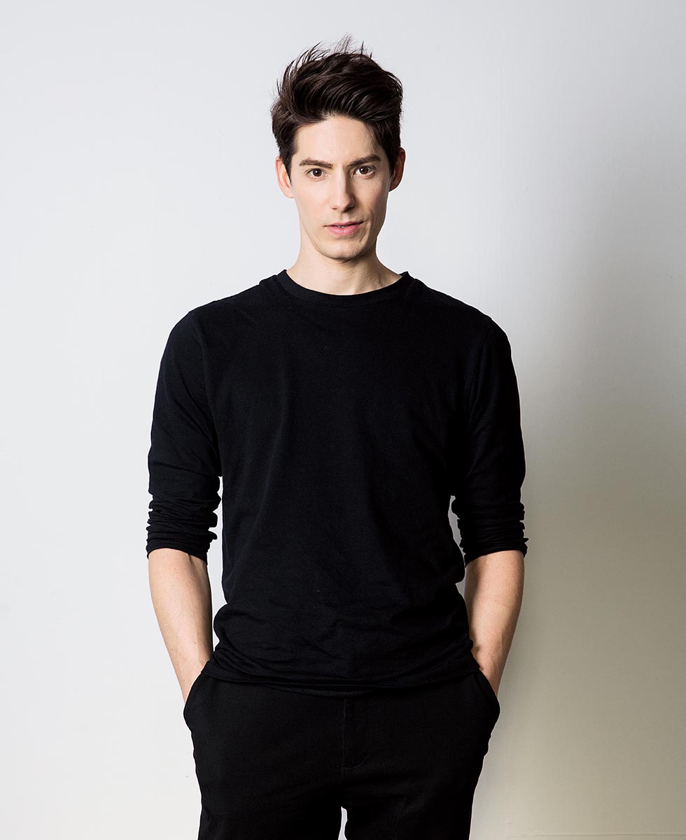 Photo from the interview with Fabien
