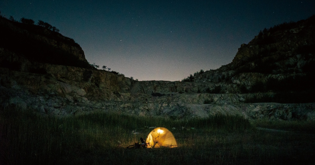 Cycling into the Wild Landscape — Breathing Alongside a Rugged Terrain