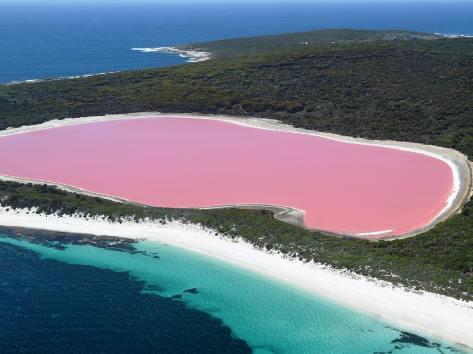 Lake Hiller in Australia