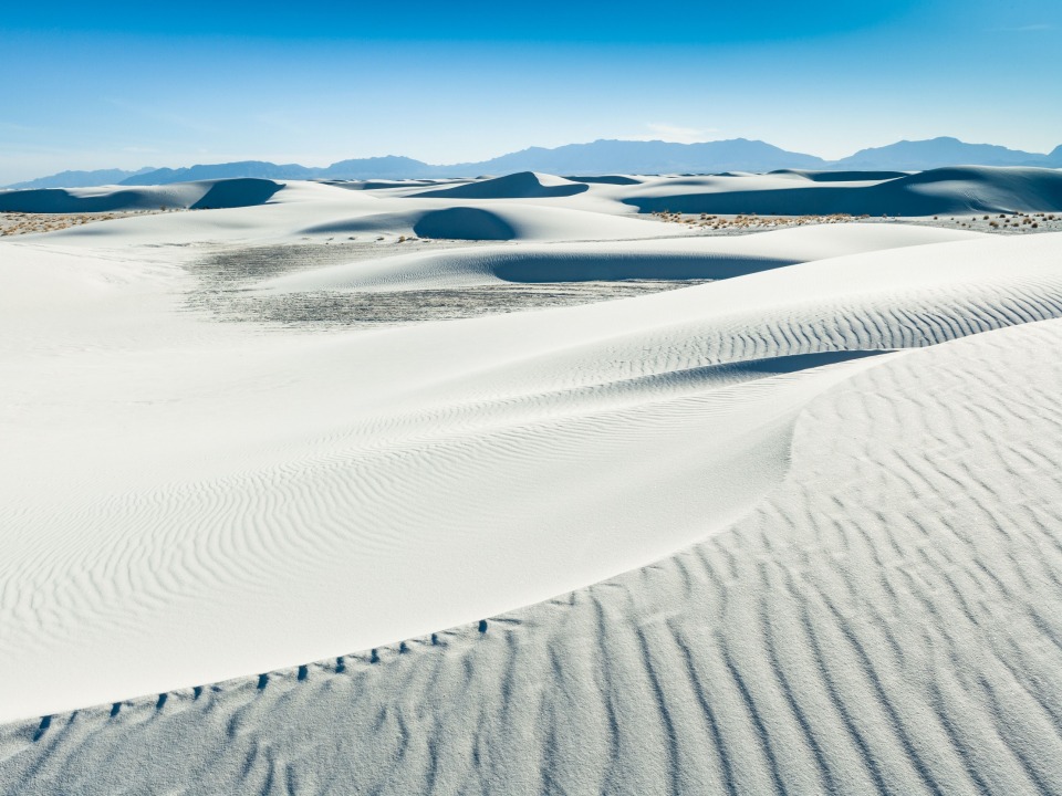 White Sands National Park in New Mexico