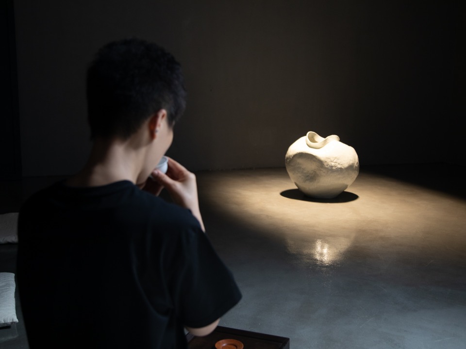 Fill with Breath, Jar and Scent — Filling the Heart with Breath, a Moon Jar, and Fragrance