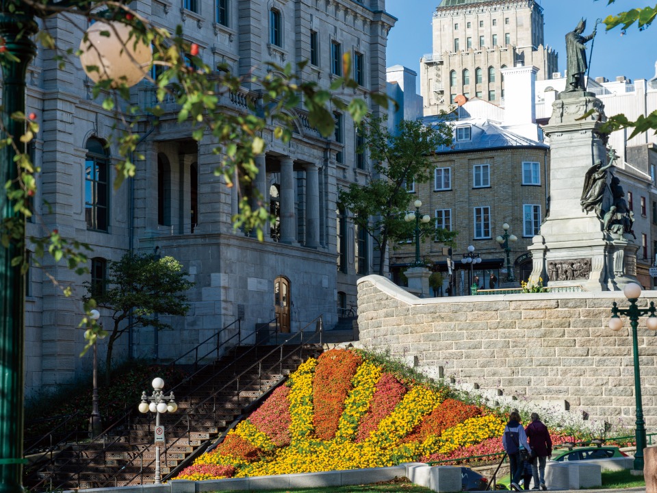A view of Quebec City
