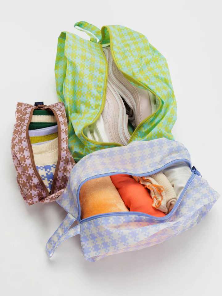 Baggu travel pouches