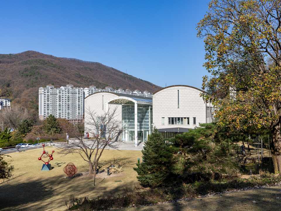 영은미술관 외부 전경
