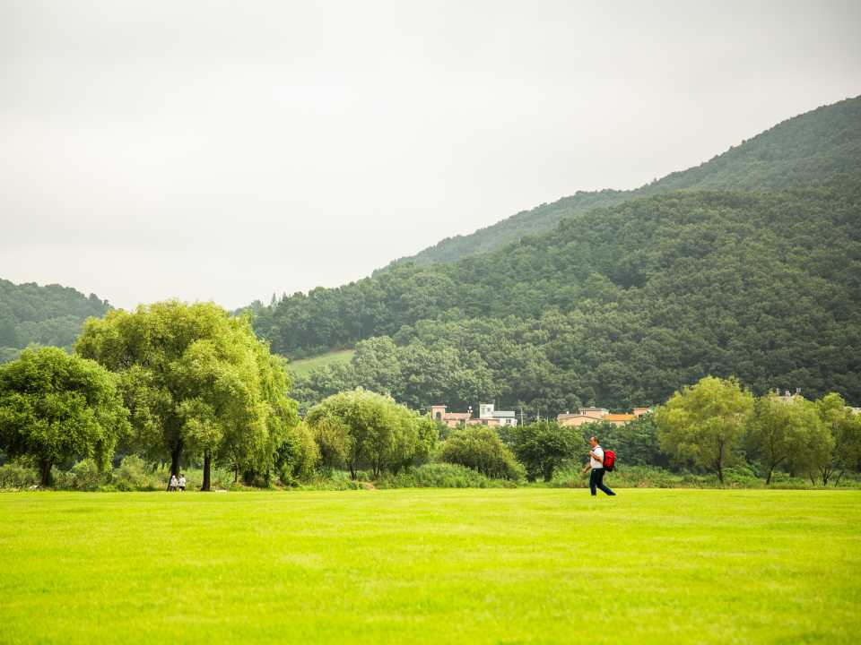 청석공원의 전경