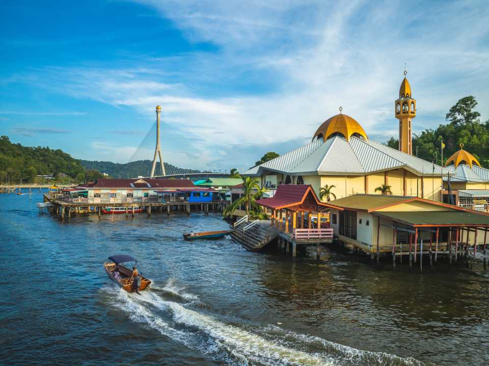 Istana Nurul Iman in Brunei, where Hari Raya AidilFitri is celebrated