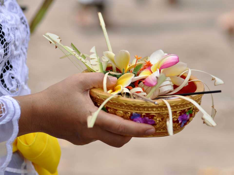 Nyepi Day celebrated in Bali, Indonesia