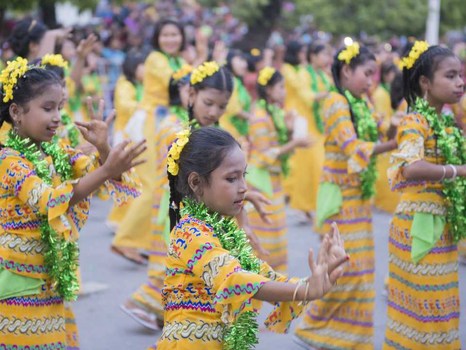 Thingyan Festival in Mandalay, Myanmar