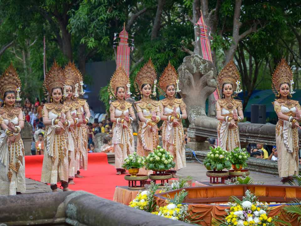 Loy Krathong Festival in Sukhothai, Thailand