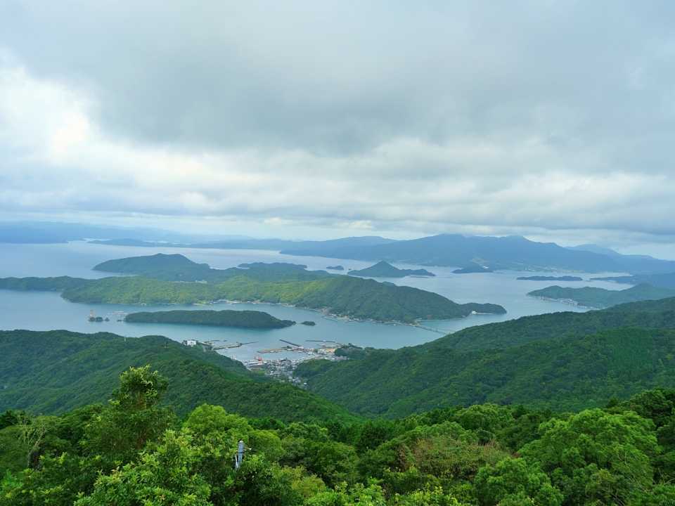 A view of the Amakusa Islands in Japan