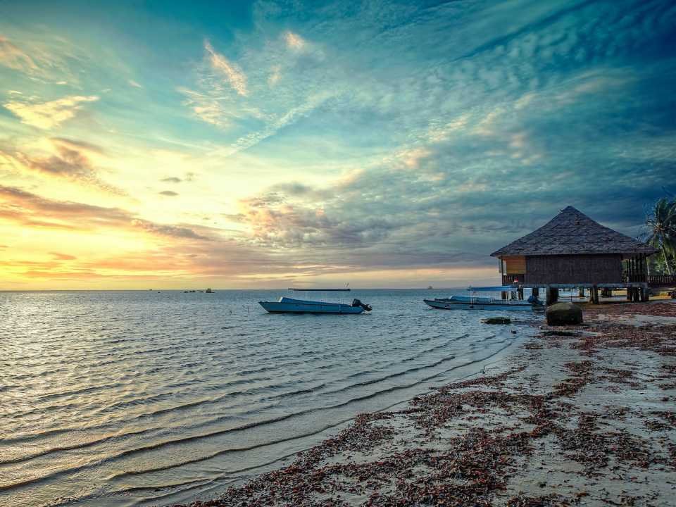 A quiet sea view in Indonesia’s Riau Islands