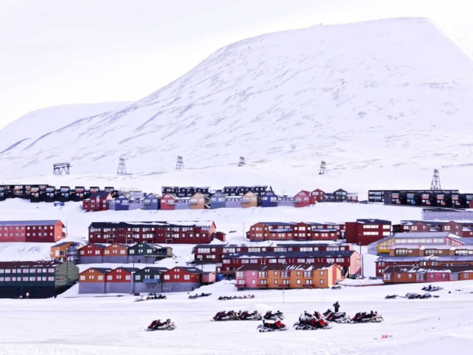 Longyearbyen, Norway, the northernmost town on Earth