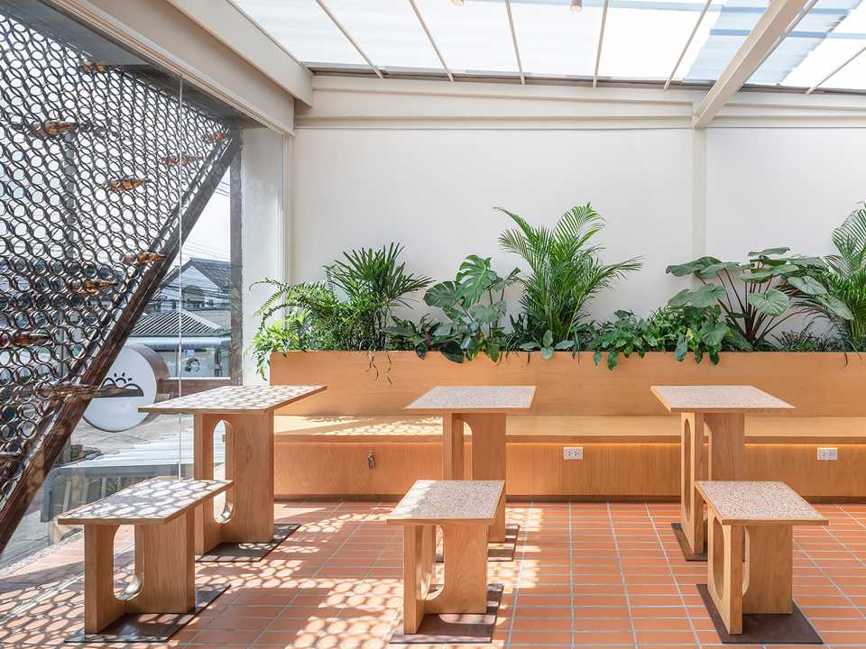 방콕카페 얼리 BBK의 내부 전경