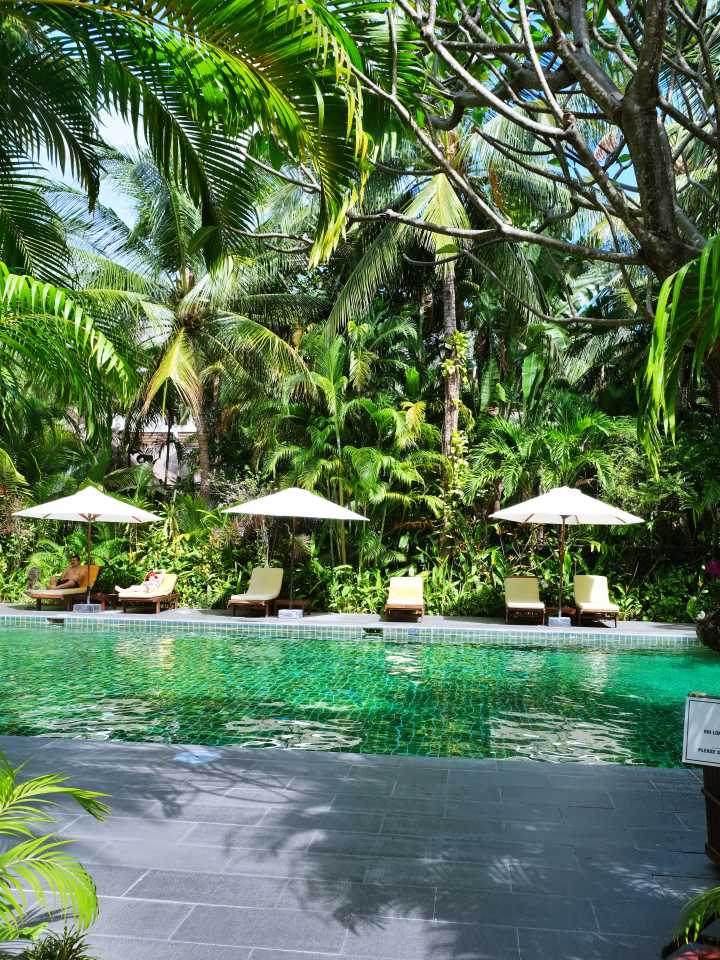 Cham Villas resort, home to Cham Garden Restaurant