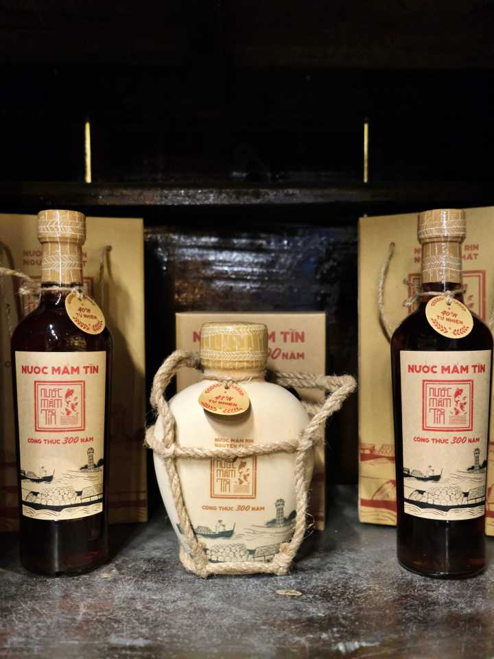 Fish sauce products made in Mui Ne