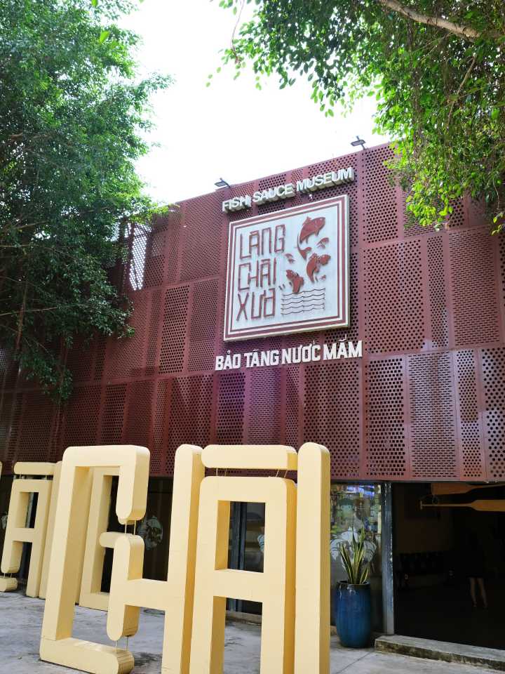 Exterior of the Fish Sauce Museum in Mui Ne