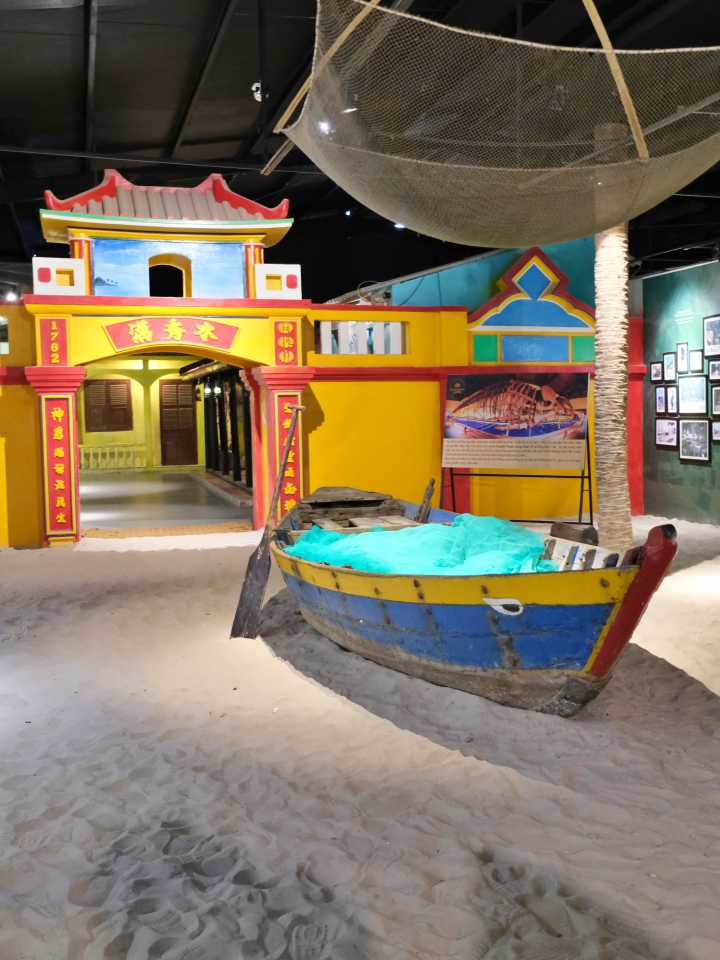 Interior of the Fish Sauce Museum in Mui Ne