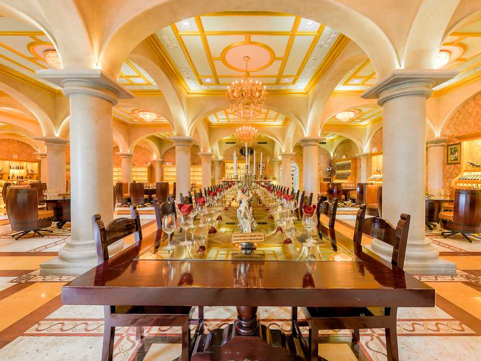 Interior of RD Wine Castle