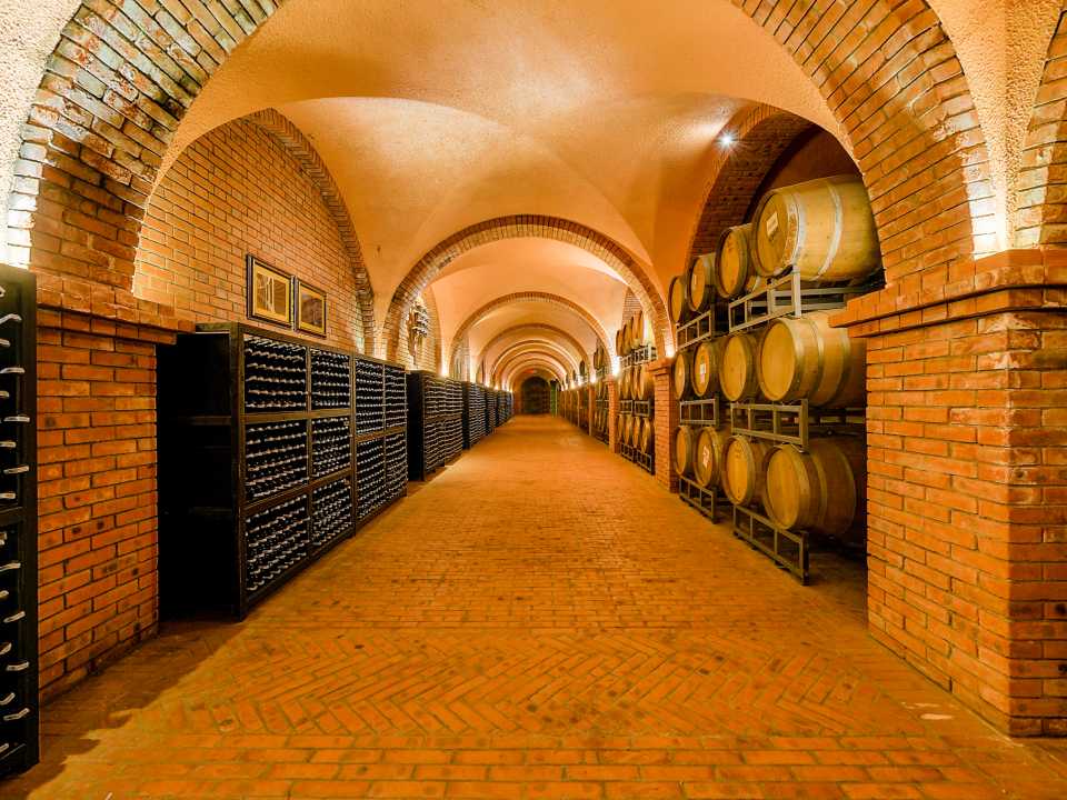 Interior of RD Wine Castle