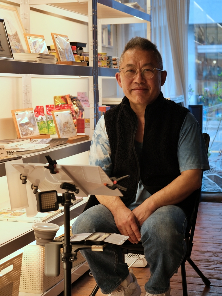 목포 원도심 펍이자 복합문화공간 신형당의 신형배 대표.